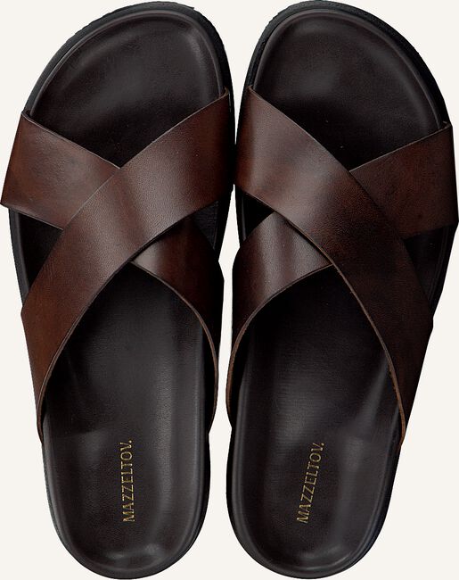 Bruine MAZZELTOV Slippers M5204 Bruine MAZZELTOV Slippers M5204 - large