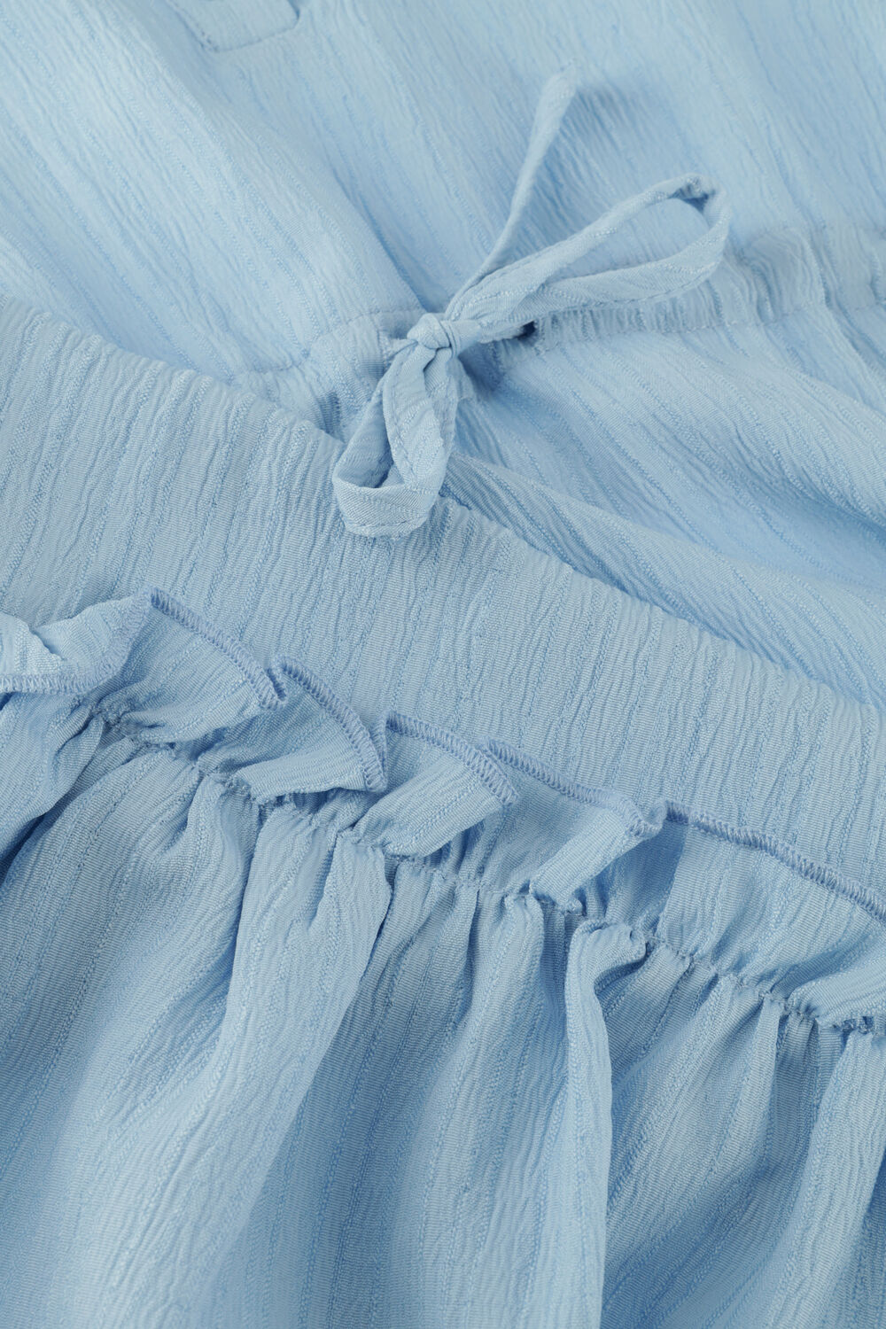 Lichtblauwe RETOUR Mini jurk CANDY - large