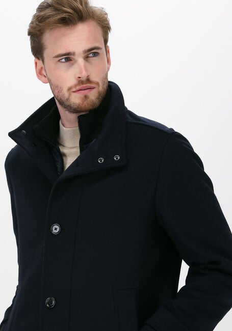 Donkerblauwe BOSS Mantel COXTAN11 10236997 - large