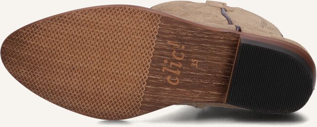 Taupe CLIC! Cowboylaarzen 20200 Taupe CLIC! Cowboylaarzen 20200 - large