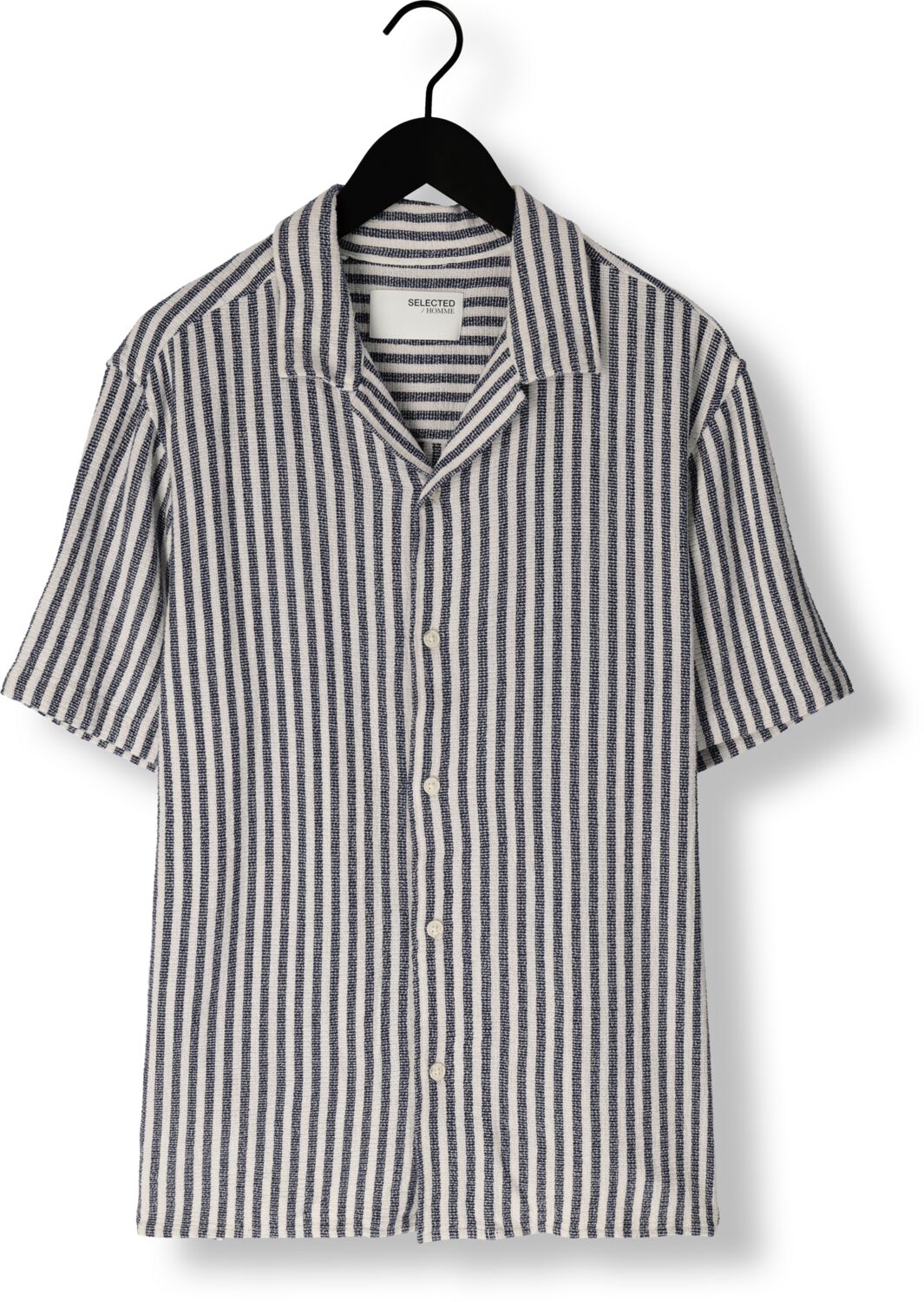 SELECTED HOMME Heren Overhemden Slhrelax-sal Shirt Resort Donkerblauw