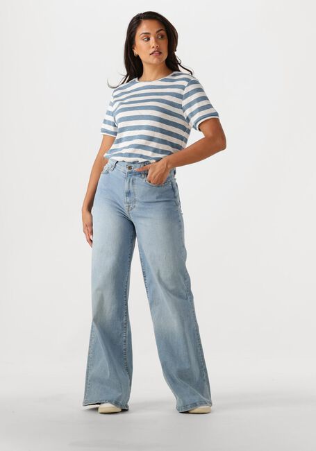 Blauwe BY-BAR T-shirt HOPE BIG STRIPE TOP - large