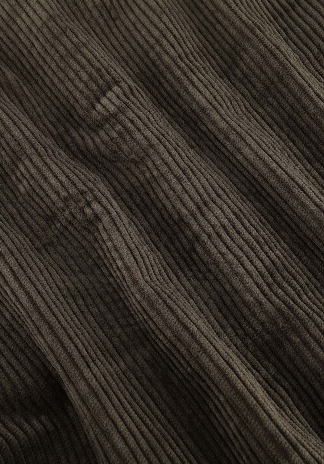 Donkergroene ANERKJENDT Overshirt AKOSCAR WIDE CORDUROY - large