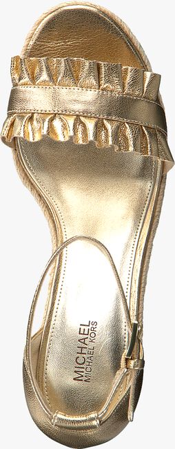 Gouden MICHAEL KORS Sandalen BELLA WEDGE - large