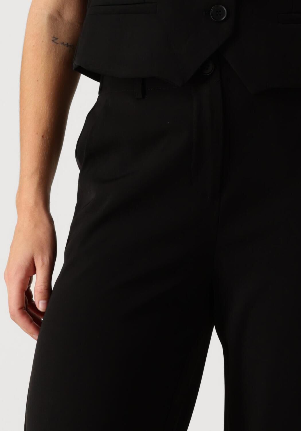 YDENCE Dames Broeken Pants Solange Tall Zwart
