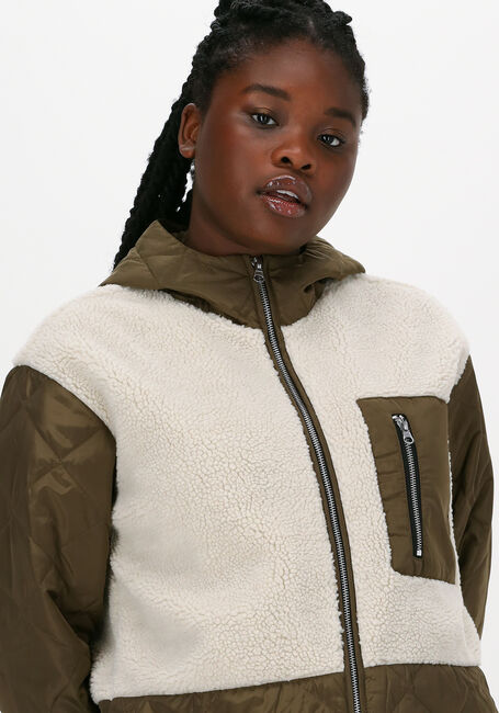 Groene MSCH COPENHAGEN Gewatteerde jas ADINA KIARA HOOD JACKET - large