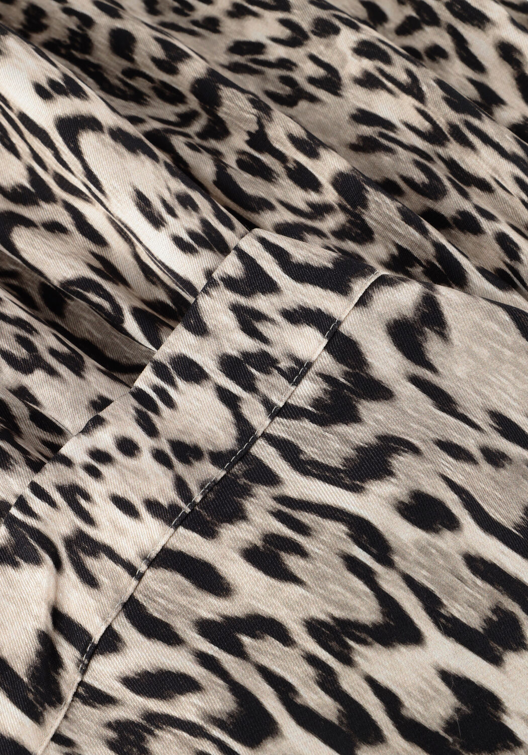 Beige JANSEN AMSTERDAM Maxirok RINA ROK WA 689 LONG RUFFLE AT BOTTOM - large