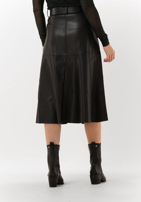 Zwarte BRUUNS BAZAAR Midirok VEGANI IMMA SKIRT - large