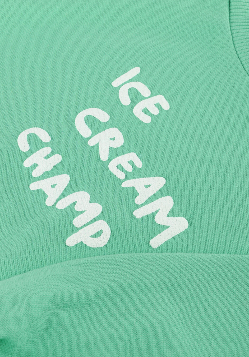 Mint Sproet & Sprout Trui RAGLAN SWEATSHIRT ICE CREAM - large