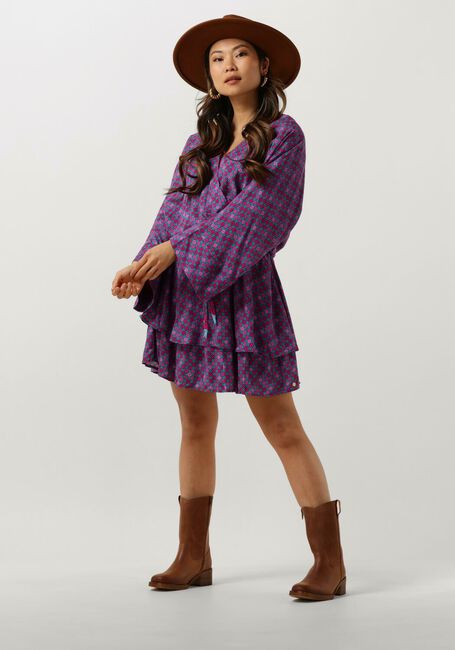 Paarse HARPER & YVE Mini jurk FREDDY-DR - large