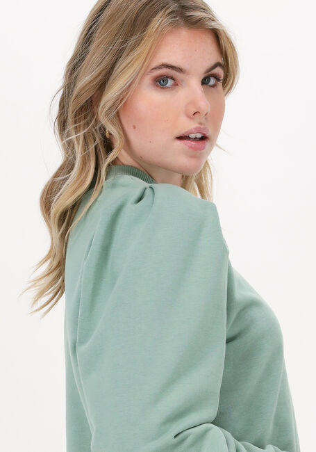 Groene MINUS Trui MIKA LONG SLEEVE SWEAT - large