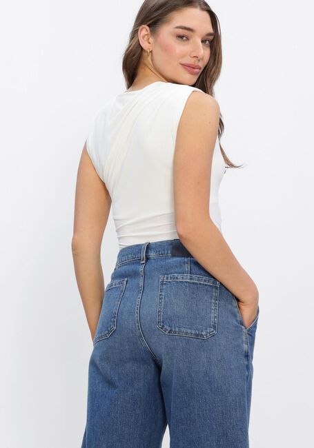 Ecru ROSEMUNDE Top BILLIE SL DRAPE TOP - large