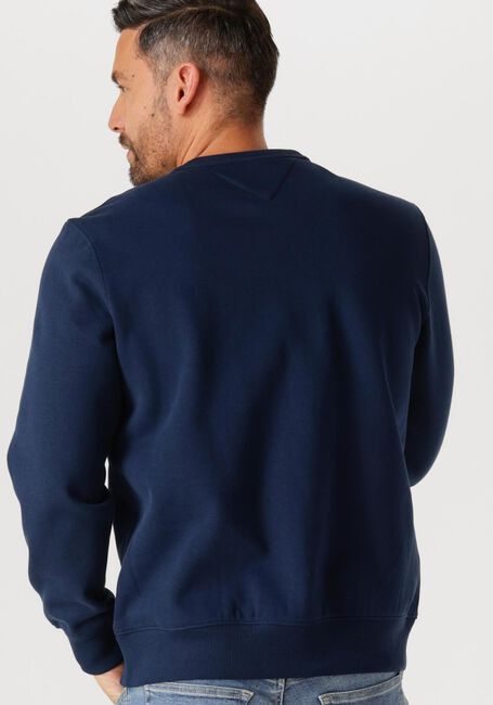 Blauwe TOMMY HILFIGER Sweater MONOTYPE LABEL SWEATSHIRT - large