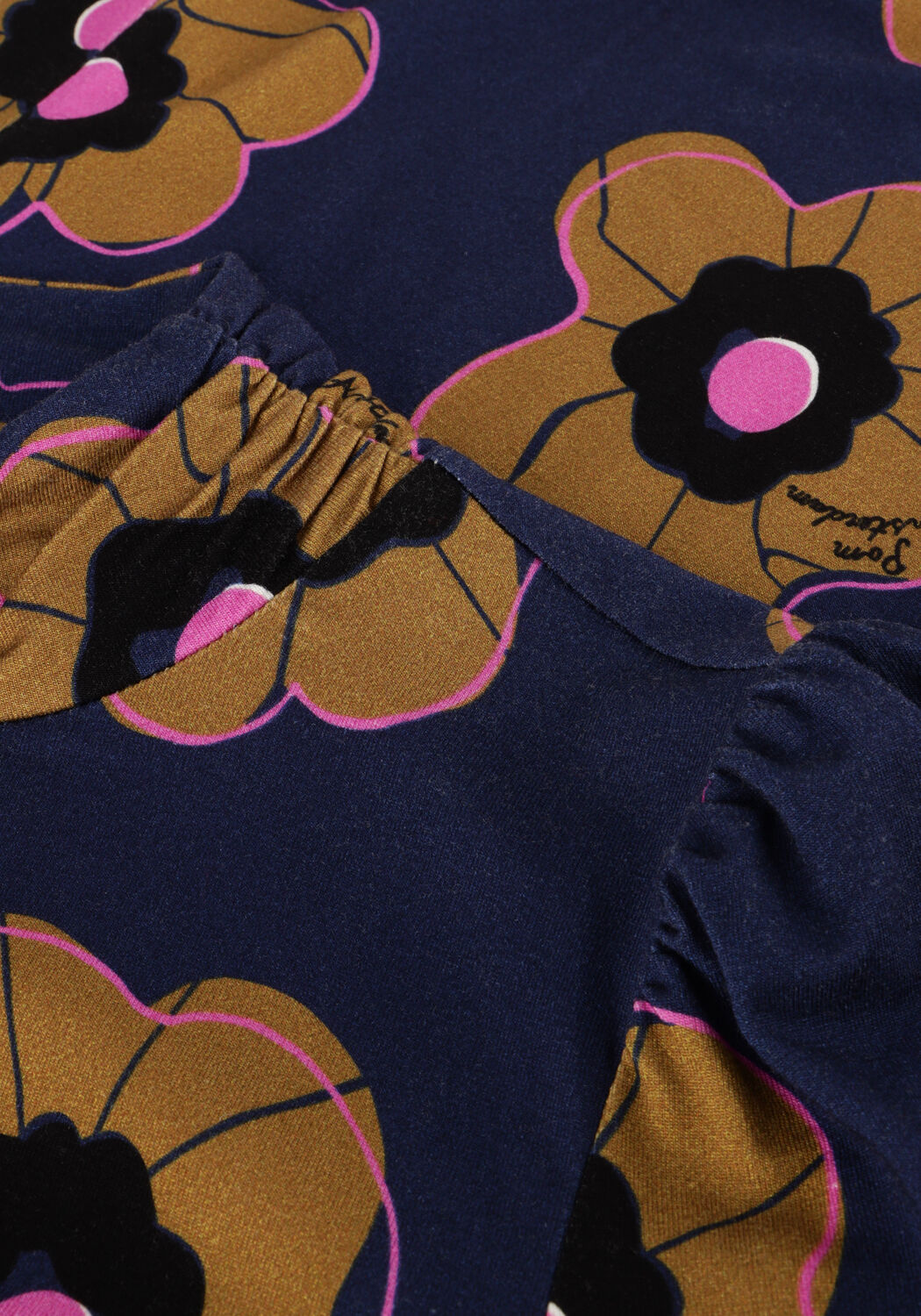 Donkerblauwe POM AMSTERDAM Top TURTLENECK - FLEURS PARFAITES - large