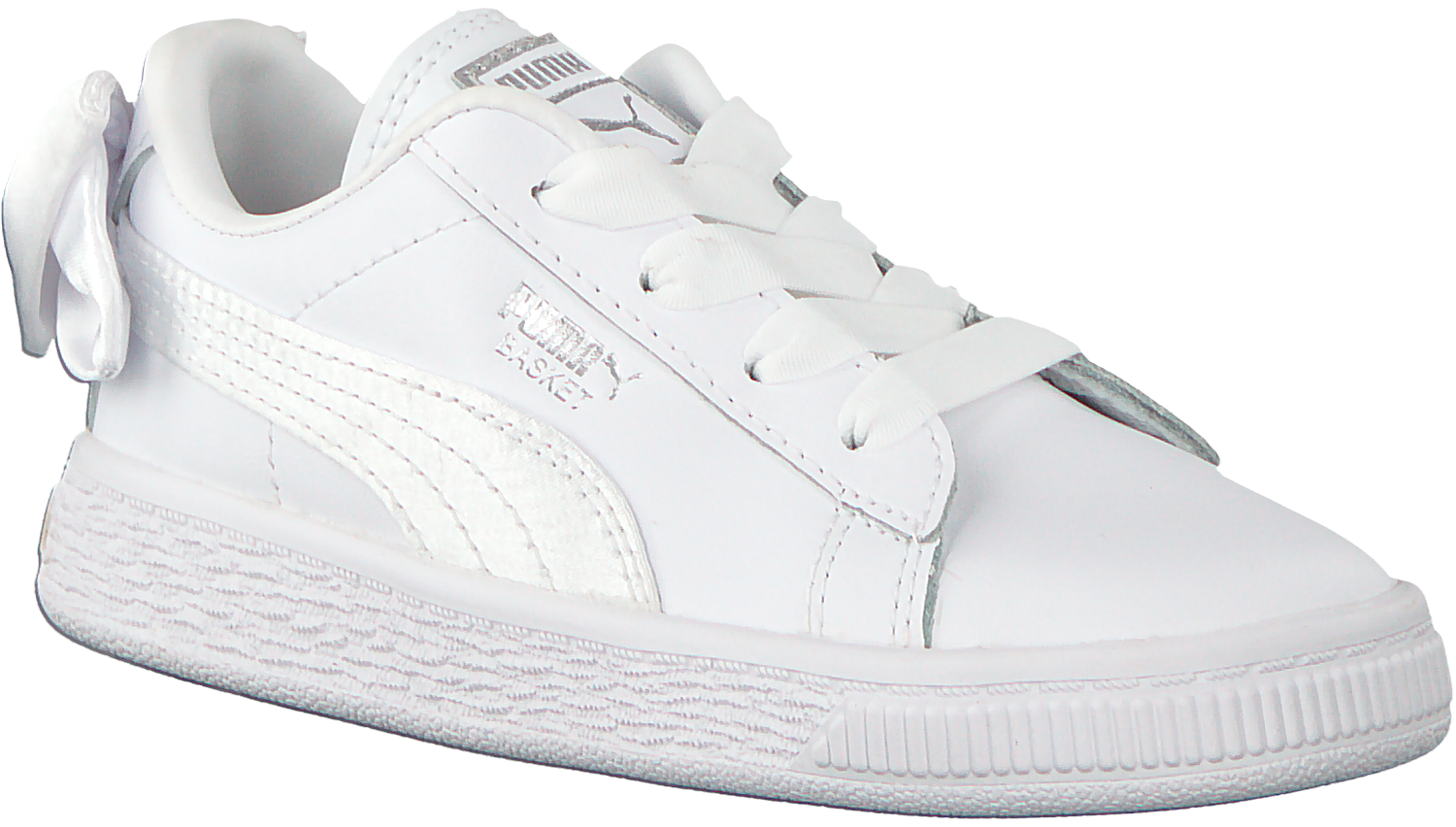 puma bow shoes white