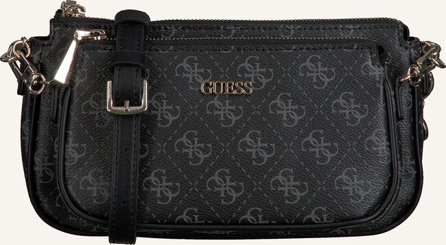 Grijze GUESS Schoudertas ARIE DOUBLE POUCH Grijze GUESS Schoudertas ARIE DOUBLE POUCH - large