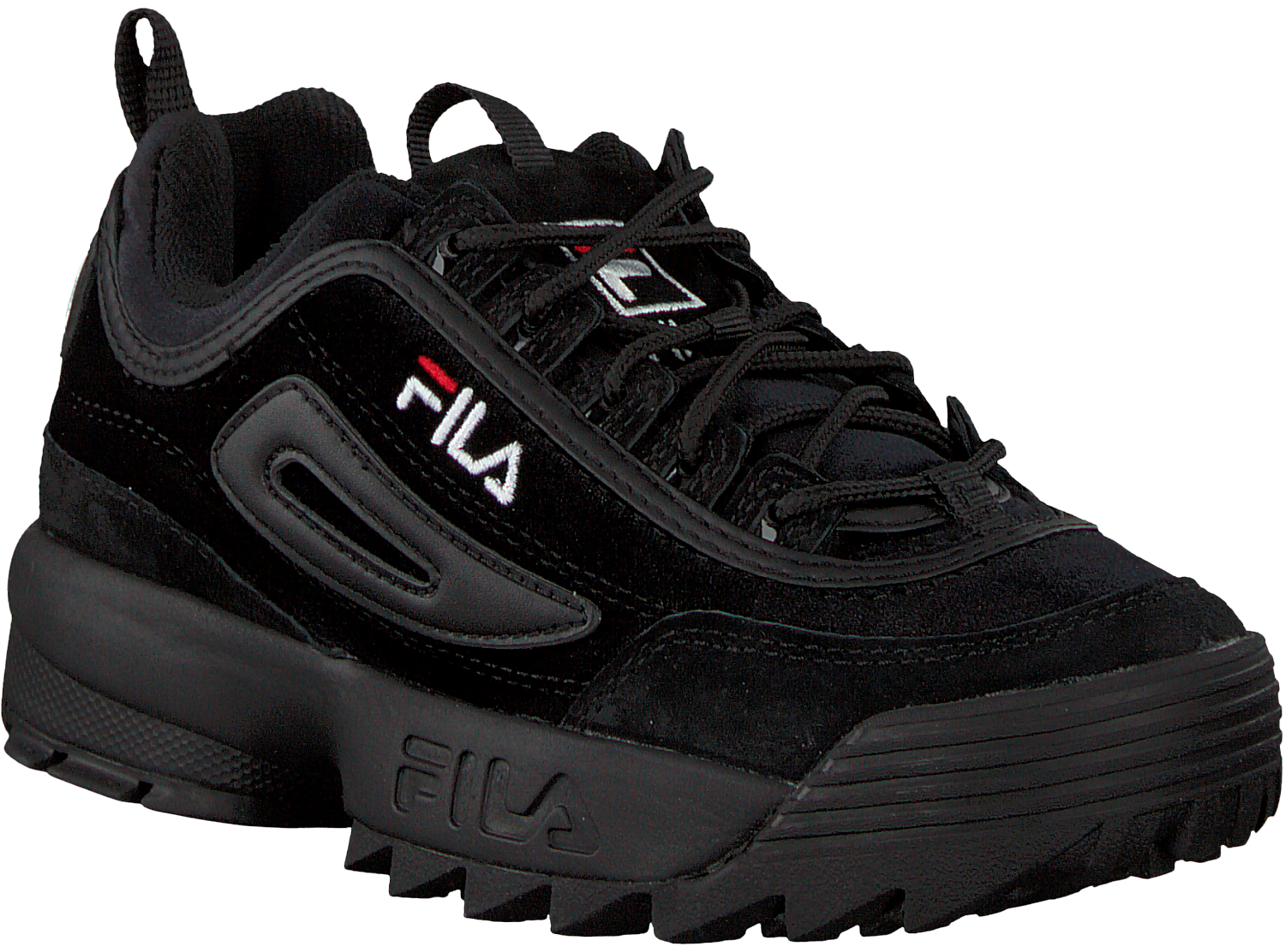 Zwarte FILA Sneakers DISRUPTOR LOW WMN | Omoda