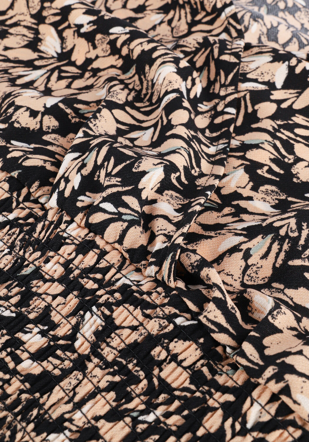 Gele ANOTHER LABEL Blouses LINNEA FLORAL TOP - large