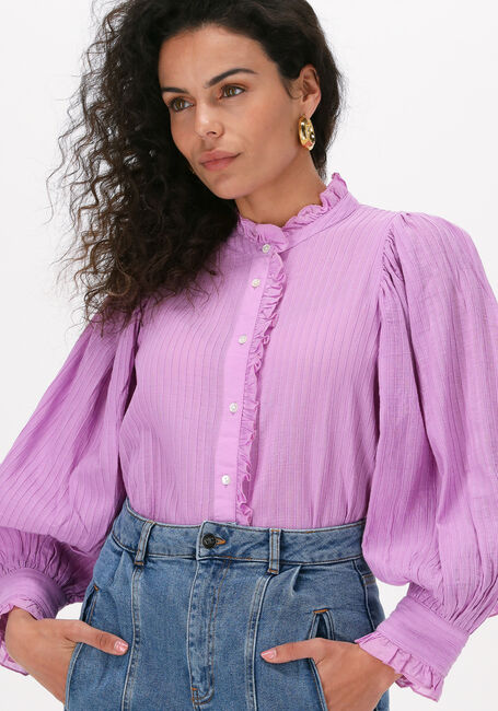 Lila ANTIK BATIK Blouses YVONNE BLOUSE - large