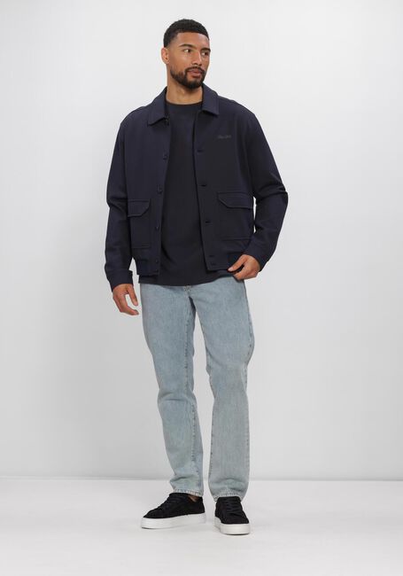 Donkerblauwe PURE PATH Overshirt PUNTA - large
