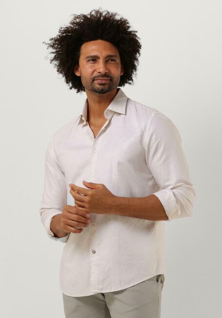 Beige BOSS Klassiek overhemd C-HAL-KENT-C1-223 - large