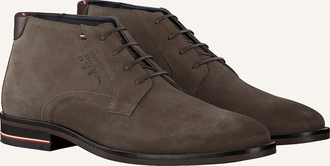 Taupe TOMMY HILFIGER Nette schoenen SIGNATURE HILFIGER BOOT Taupe TOMMY HILFIGER Nette schoenen SIGNATURE HILFIGER BOOT - large