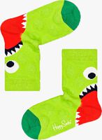 Groene HAPPY SOCKS Sokken KIDS HUNGRY HEEL - medium