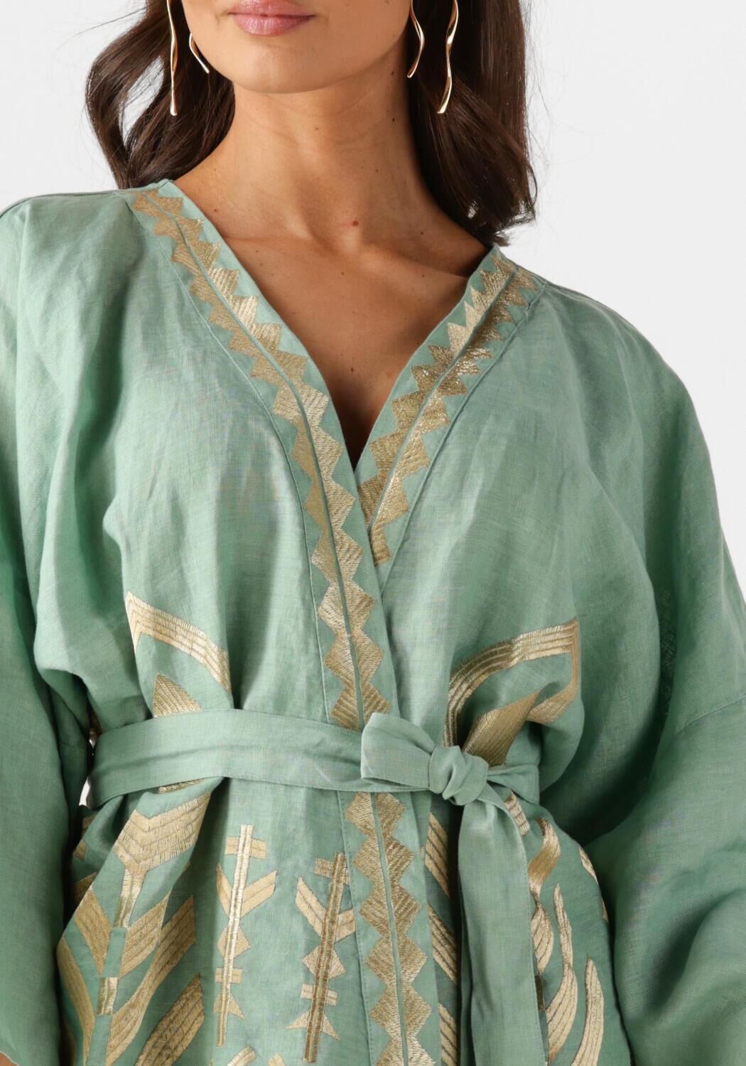 GREEK ARCHAIC KORI Dames Blouses 260184 Groen