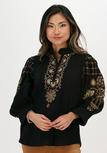 Zwarte ANTIK BATIK Blouses CAMI BLOUSE - large