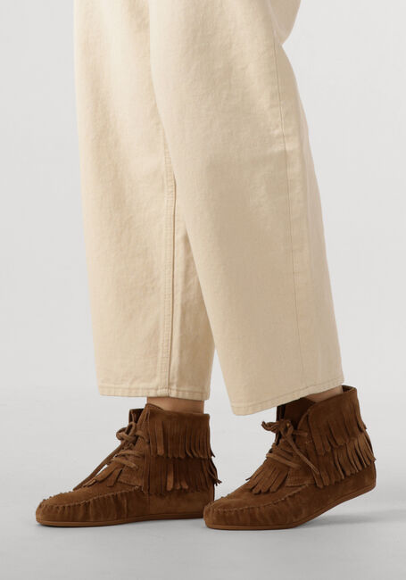 Bruine AYANA Enkellaarsjes E29007 - large