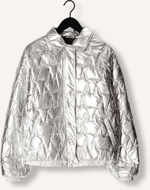 Zilveren ALIX THE LABEL Jack OVERSIZED SILVER BOMBER Zilveren ALIX THE LABEL Jack OVERSIZED SILVER BOMBER - large
