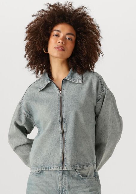Grijze MY ESSENTIAL WARDROBE Spijkerjas MWMALEA 174 BOXY JACKET - large