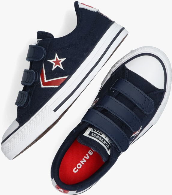 Blauwe CONVERSE Lage sneakers STAR PLAYER 3V OX KIDS - large