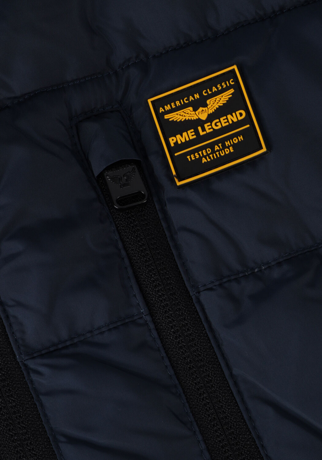 Blauwe PME LEGEND Gewatteerde jas SHORT JACKET SKYCONTROL ICON 2.0 - large