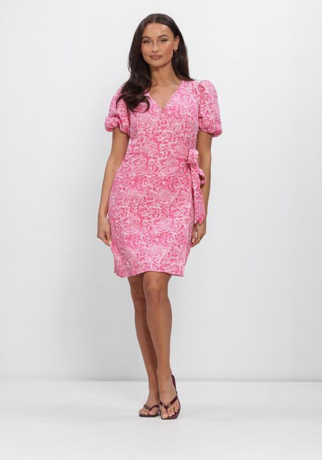 Roze Y.A.S. Jurken YASCARO SS WRAP DRESS - large