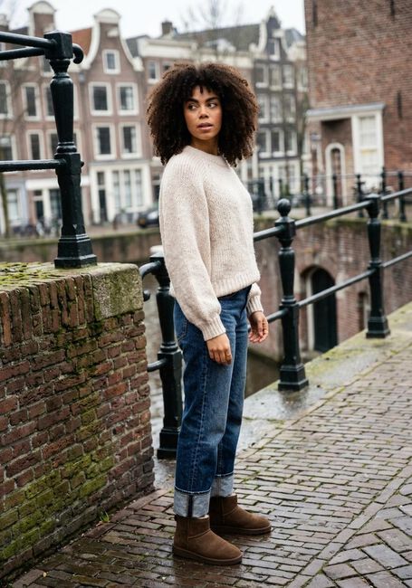 Beige BY-BAR Trui LUCIA PULLOVER - large