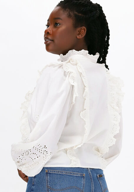 Witte NOTES DU NORD Blouses ALMA SHIRT - large