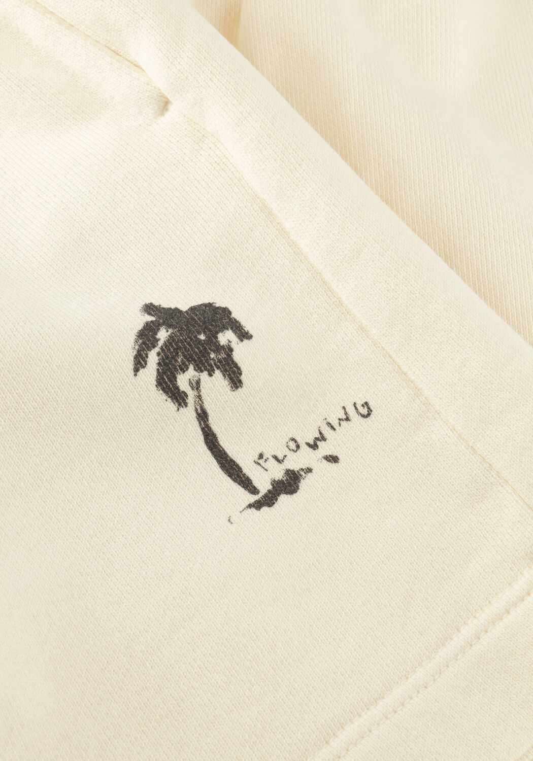 Ecru PLAY UP Korte broek FLEECE SHORTS - large