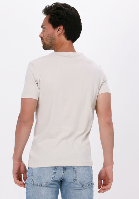 Creme CALVIN KLEIN T-shirt MONOGRAM LOGO TEE - large