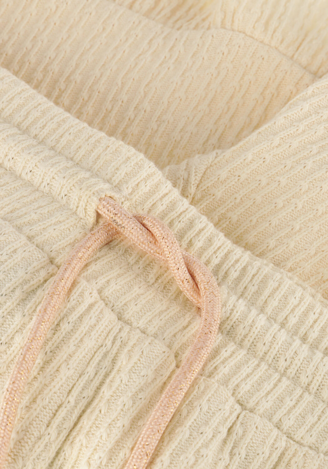 Ecru NONO Broeken SARA SHORT FANCY JERSEY KNIT - large