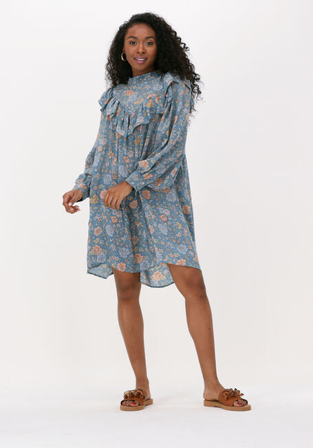 Paarse SISSEL EDELBO Mini jurk KAREN SILK DRESS - large