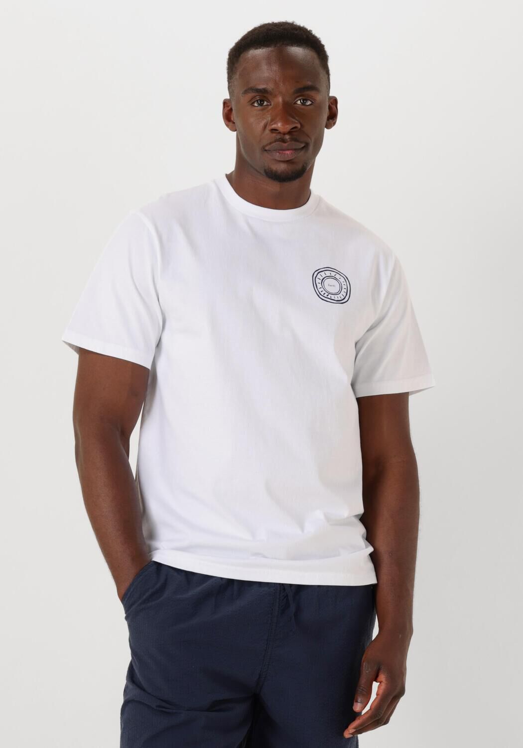 FORÉT Forét Heren Polo's & T-shirts Nova T-shirt Wit