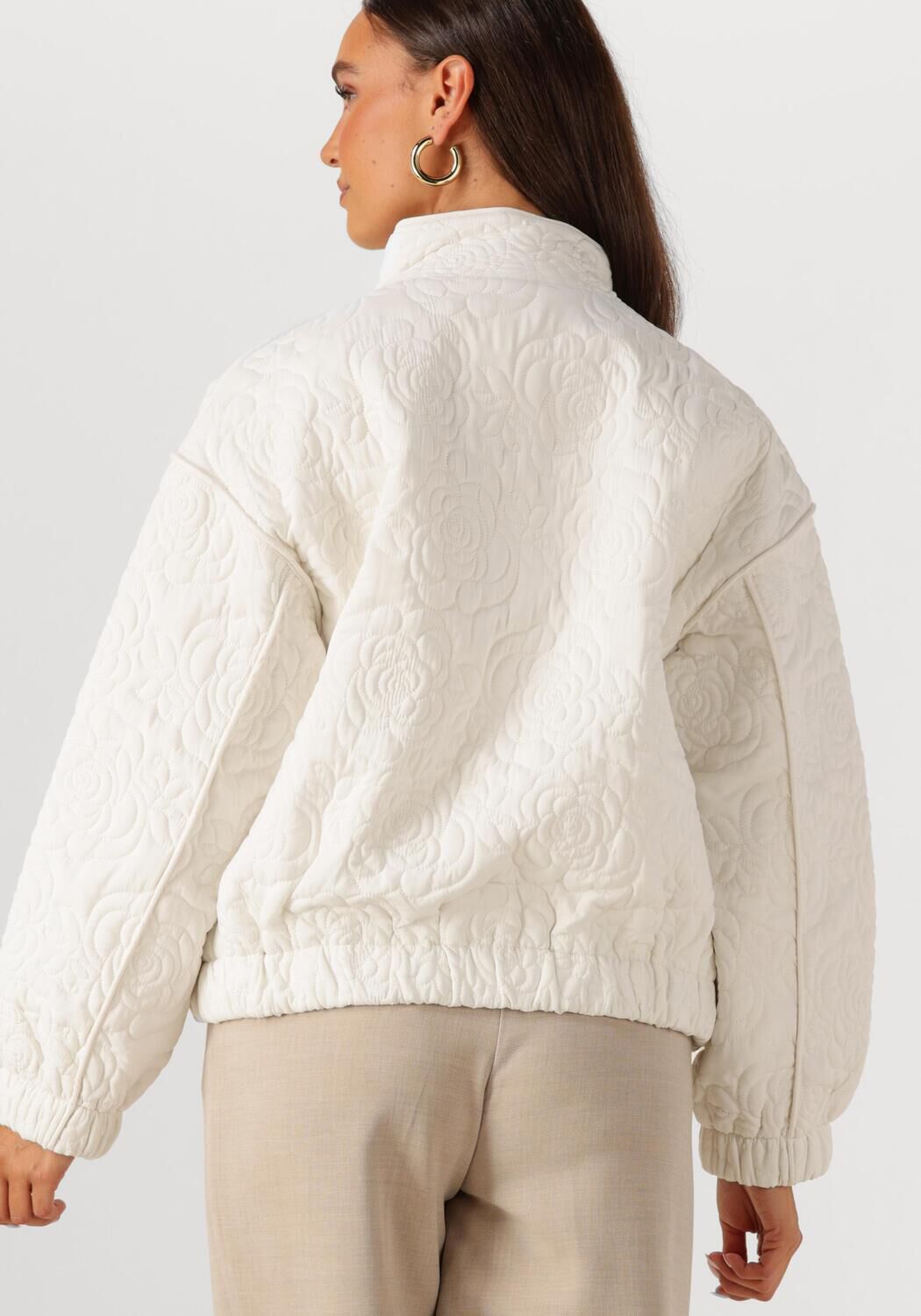 Y.A.S. Dames Jassen Yasfipura Ls Quilted Jacket S. Beige