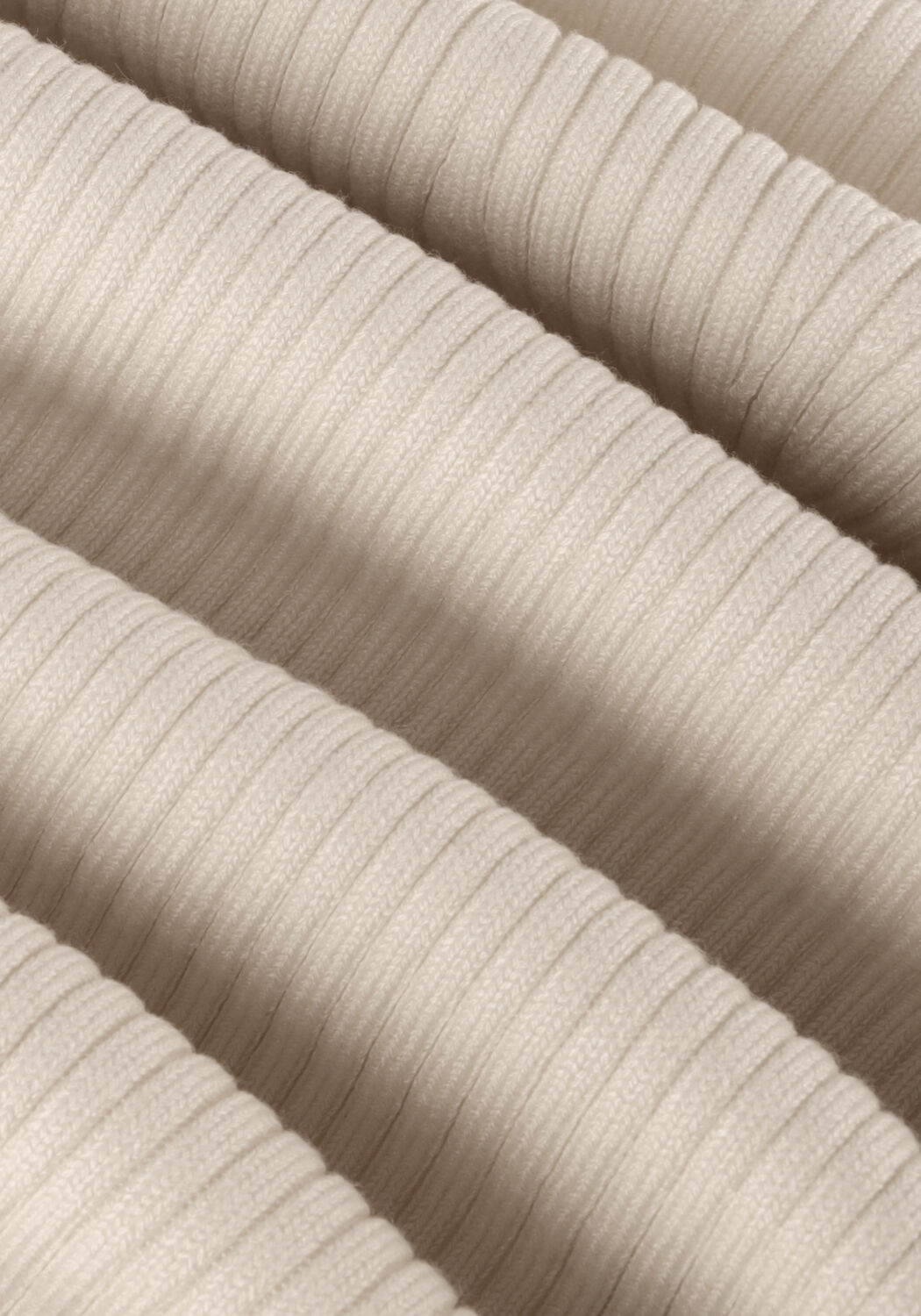 Beige SELECTED WOMEN Trui SLFMALA 2/4 KNIT O-NECK B - large