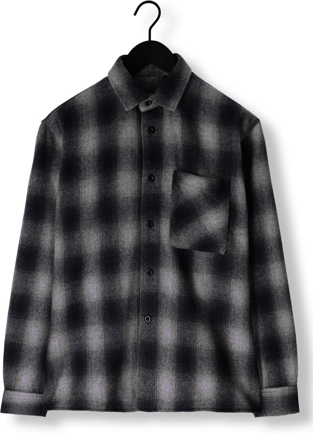GENTI Heren Overshirts S1300-1300 Grijs