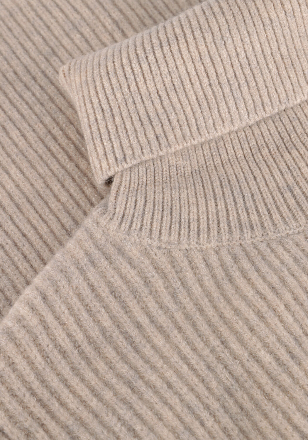 Ecru CO'COUTURE Coltrui ROW RIB ROLLNECK - large