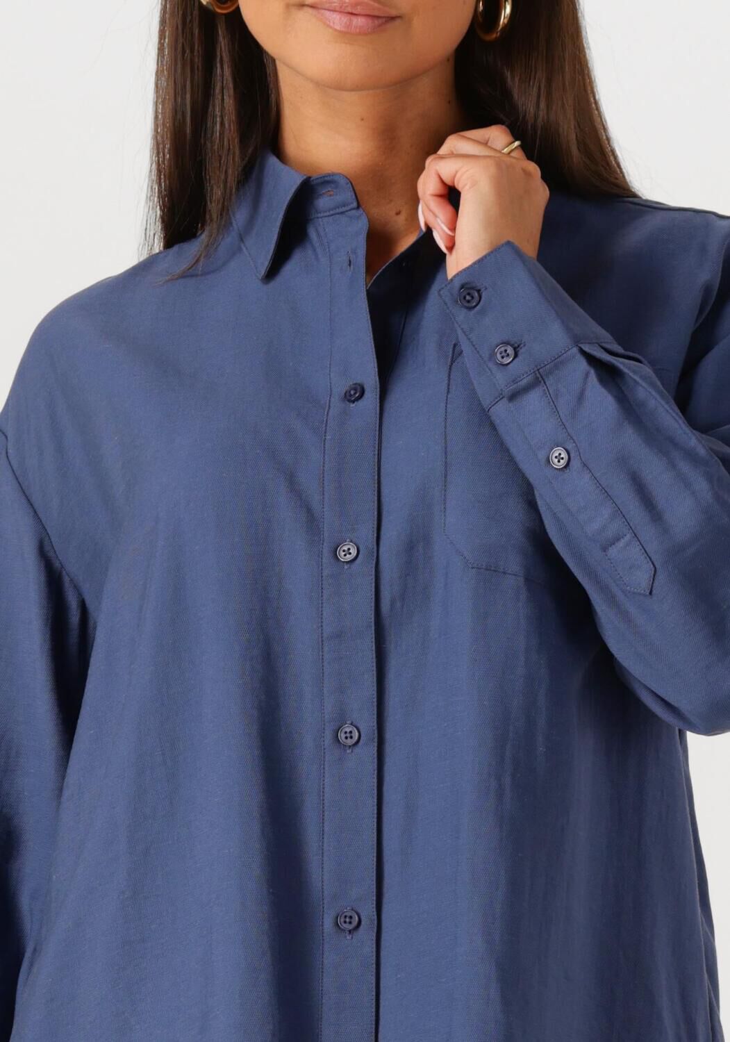 MSCH COPENHAGEN Dames Blouses Mschdisa Shirt Blauw