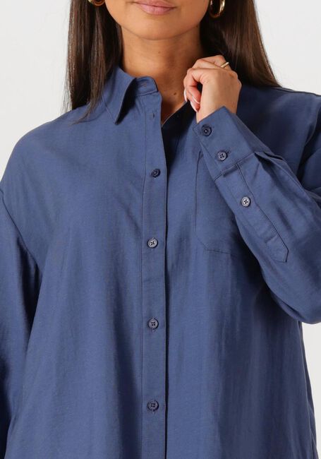 Blauwe MSCH COPENHAGEN Blouses MSCHDISA SHIRT - large