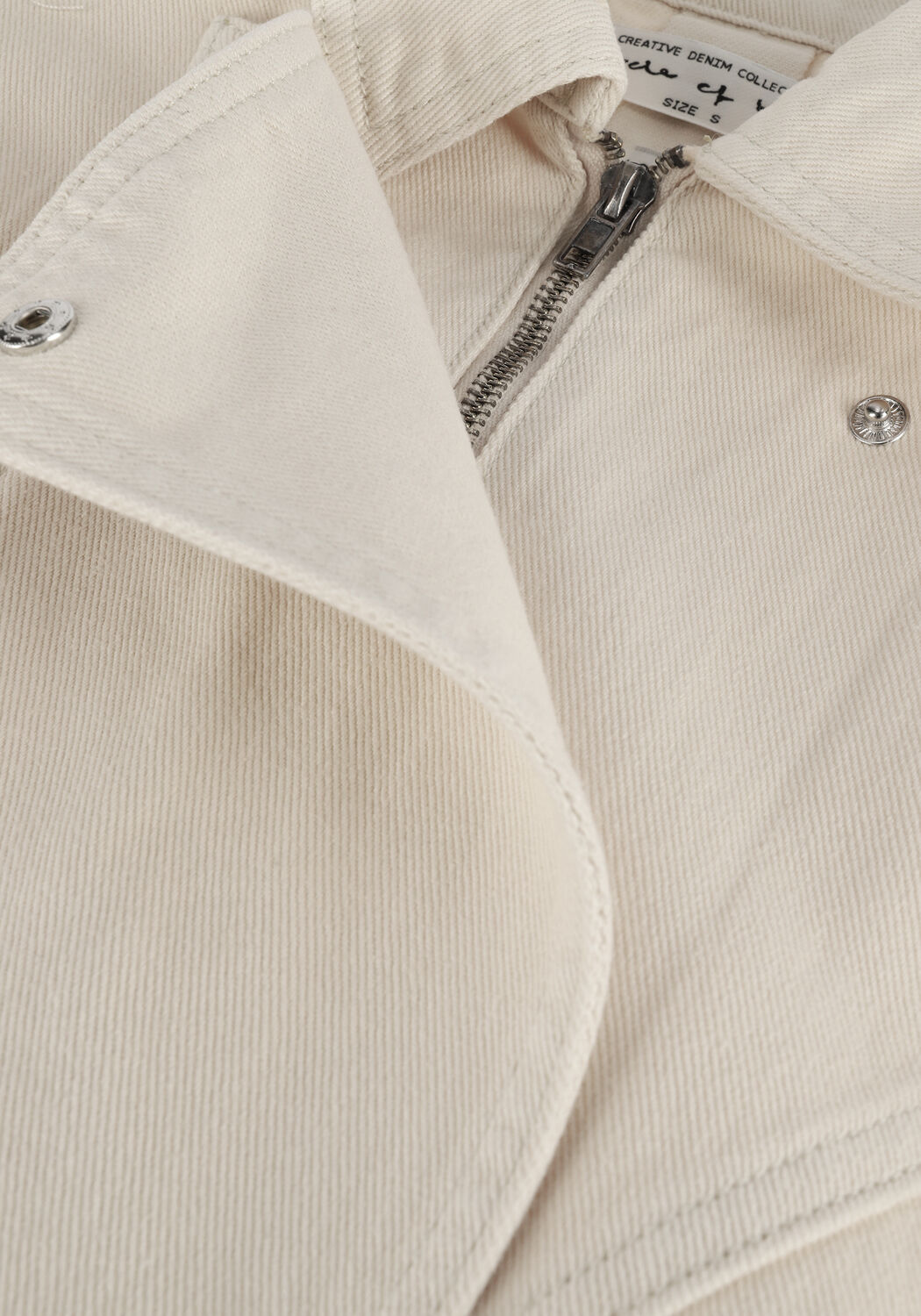 Creme CIRCLE OF TRUST Gilet LOULOU DNM GILET - large