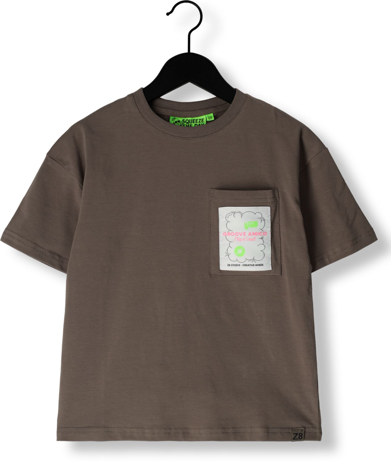 Z8 Jongens Polo's & T-shirts Elio Bruin